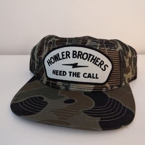 HOWLER BROS Camo Feed Store Trucker Baseball Cap / Hat